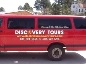 Discovery Tours van