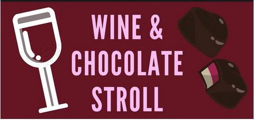wine and chocolate stroll